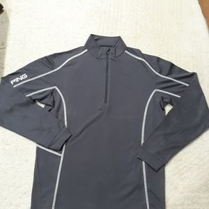 Men's Ping Performance 1/2 Zip Lightweight Jacket, Size S